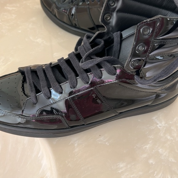 Fresh and leisure. Black patent leather size 12 - Picture 6 of 6